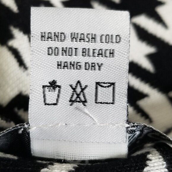 Nwt Classic Concepts Black White Circle Skirt Sz PM Womens Stretch Knit Pull-On - Picture 8 of 8